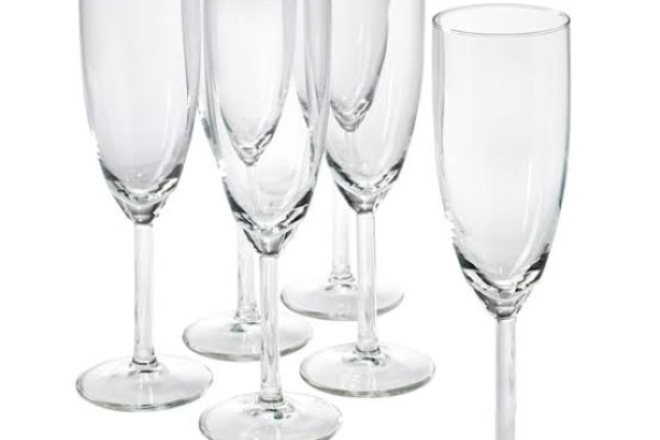champagne glazen